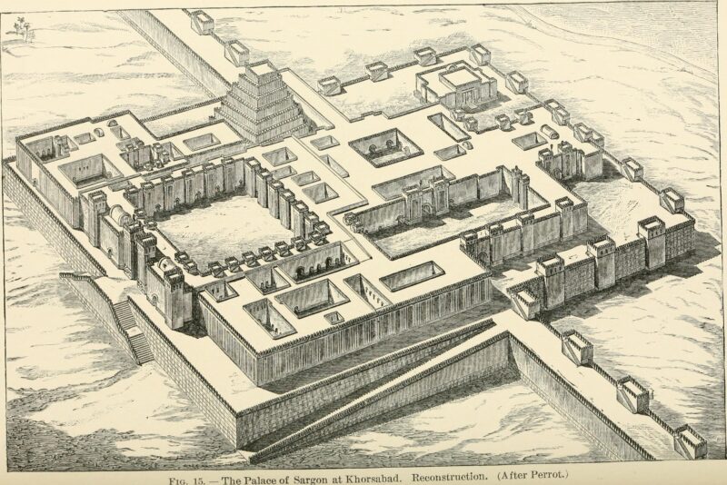 サルゴン宮殿想像図